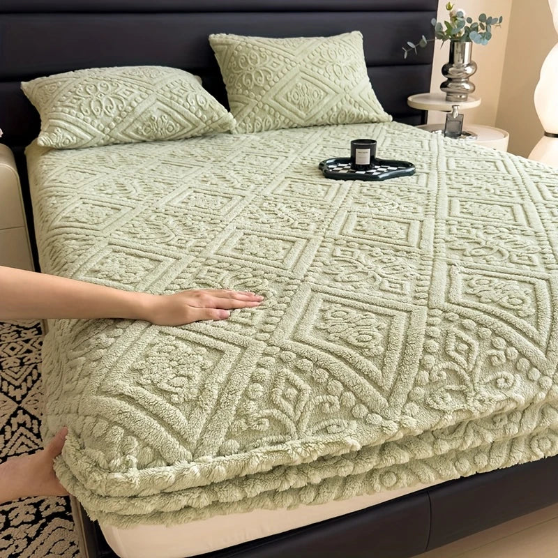 [Leve 2 Pague 1] Roupa de Cama Aconchego Espessa em Algodão (Sensação Única de Conforto e Elegância!) +BRINDES: 2 Capas Para Travesseiros