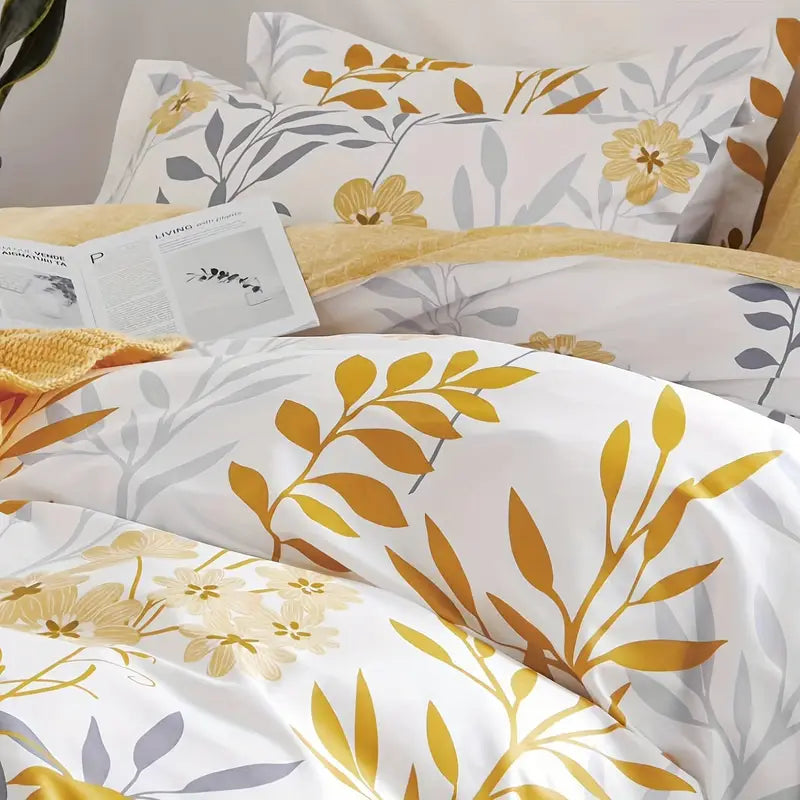 [Leve 2 Pague 1] Roupa de Cama Florença em Tecido Nobre (Charme Clássico com Toque Suave!) +3 BRINDES: 2 Capas de Travesseiro e Edredom