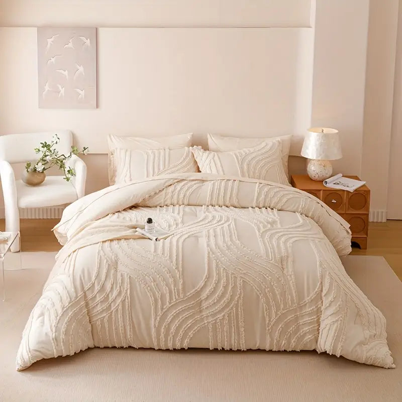 [Leve 2 Pague 1] Roupa de Cama Viena em Tecido Nobre (Conforto e Requinte que Acalmam!) +3 BRINDES: 2 Capas de Travesseiro e Edredom